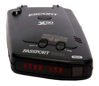 - Escort 8500 X50, INTL + SC55 Detector kit,  red