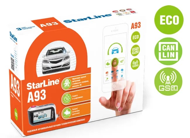  STAR LINE A93 2 CAN-LIN GSM ECO