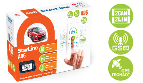  STAR LINE A96 2CAN2LIN GSM GPS